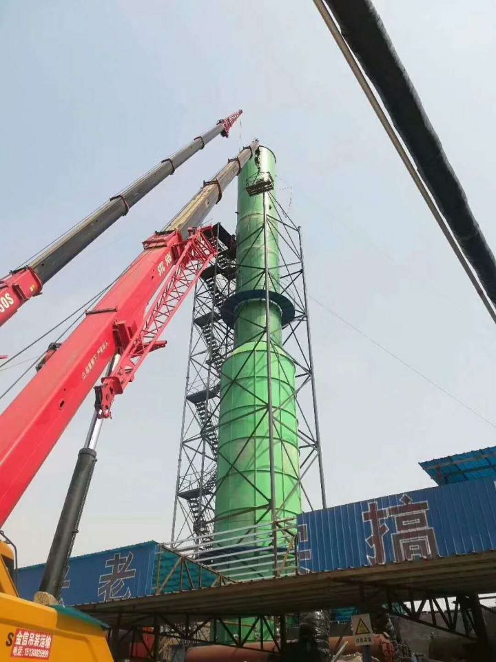湿法玻璃钢脱硫塔效率低的原因分析 湿法玻璃钢脱硫塔效率低的原因分析
